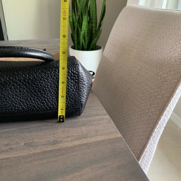 Kate Spade satchel in two tone - taupe and black. Is in pristine condition. - Picture 7 of 8